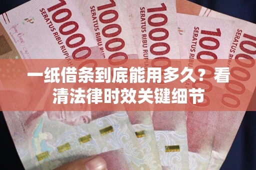济南一纸借条到底能用多久？看清法律时效关键细节
