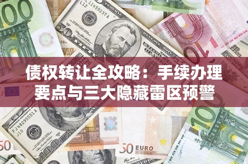 济南债权转让全攻略：手续办理要点与三大隐藏雷区预警