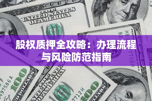 济南股权质押全攻略：办理流程与风险防范指南
